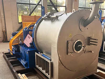 Three-Stage Pusher Centrifuge